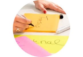 Store Post-it® Super Sticky-lapper
