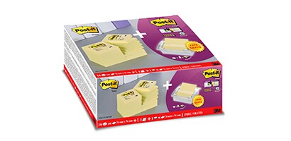 Post it® Z-Notes kampanjer: få en gratis dispenser!

