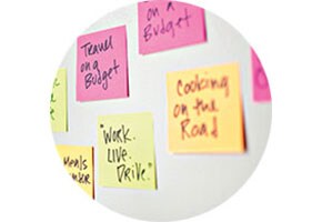 Post-it® Super Sticky notatblokker
